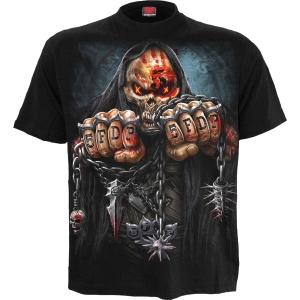 Five Finger Death Punch - Game Over - Black T-Shirt i gruppen MERCHANDISE / T-shirt / Nyheter / Hårdrock hos Bengans Skivbutik AB (5665985r)