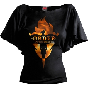 Harry Potter - Order Of The Phoenix -Ladies Latin Boatneck Top i gruppen MERCHANDISE / T-shirt / Nyheter / Film-Musikal hos Bengans Skivbutik AB (5665987r)