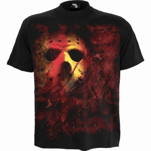 Friday The 13Th - Jason Lives - Black T-Shirt i gruppen MERCHANDISE / T-shirt / Nyheter / Film-Musikal hos Bengans Skivbutik AB (5665991r)