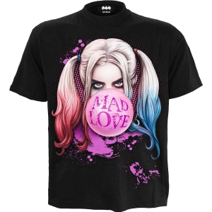 Dc Comics - Harley Quinn - Mad Love - T-Shirt i gruppen MERCHANDISE / T-shirt / Nyheter / Film-Musikal hos Bengans Skivbutik AB (5666007r)