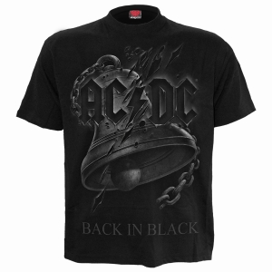 Ac/Dc - Back In Black Torn - T-Shirt i gruppen MERCHANDISE / T-shirt / Nyheter / Hårdrock hos Bengans Skivbutik AB (5666024r)