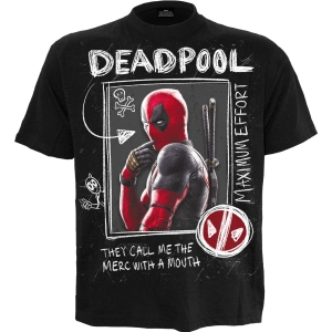 Deadpool - Wolverine Sketches - T-Shirt i gruppen MERCHANDISE / T-shirt / Nyheter / Film-Musikal hos Bengans Skivbutik AB (5666028r)
