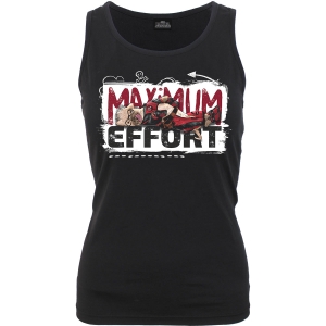 Deadpool - Maximum Effort - Ladies Razor Back Vest T-Shirt i gruppen MERCHANDISE / T-shirt / Nyheter / Film-Musikal hos Bengans Skivbutik AB (5666029r)