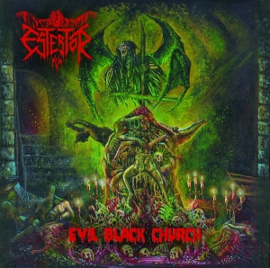 Estertor - Evil Black Church i gruppen CD / Kommande / Hårdrock hos Bengans Skivbutik AB (5666075)