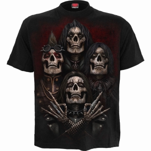 Spiral - Faces Of Goth - T-Shirt i gruppen MERCHANDISE / T-shirt / Nyheter / Övrigt hos Bengans Skivbutik AB (5666363r)