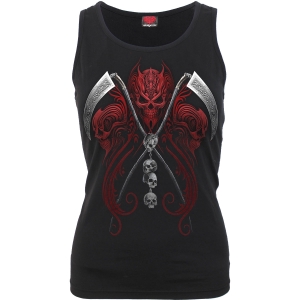 Spiral - Reaperess - Ladies Razor Back Vest T-Shirt i gruppen MERCHANDISE / T-shirt / Nyheter / Övrigt hos Bengans Skivbutik AB (5666381r)