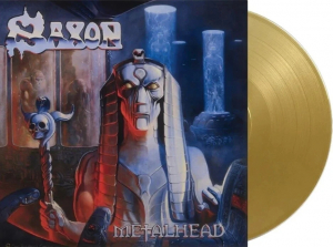 Saxon - Metalhead (Gold Coloured Vinyl LP) i gruppen VI TIPSAR / Fredagsreleaser / 2026-05-08 hos Bengans Skivbutik AB (5666422)