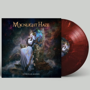 Moonlight Haze - Interstellar Madness (Red Marbled V i gruppen VINYL / Kommande / Hårdrock hos Bengans Skivbutik AB (5666522)