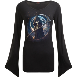 Spiral - Reaperette -Ladies Gothic Sleeve i gruppen MERCHANDISE / T-shirt / Nyheter / Övrigt hos Bengans Skivbutik AB (5666902r)