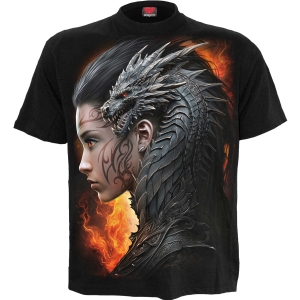 Spiral - Draco Queen - T-Shirt i gruppen MERCHANDISE / T-shirt / Nyheter / Övrigt hos Bengans Skivbutik AB (5666905r)