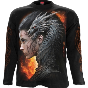 Spiral - Draco Queen - Longsleeve i gruppen MERCHANDISE / T-shirt / Nyheter / Övrigt hos Bengans Skivbutik AB (5666906r)