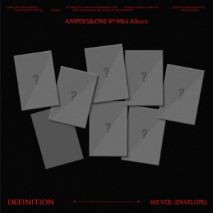 Ampers&One - Definition (We Ver.) (Random Ver.) i gruppen CD / Kommande / K-Pop hos Bengans Skivbutik AB (5667189)