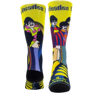 The Beatles - Yellow Submarine Band Sublimation Uni Bl Socks i gruppen MERCHANDISE / Strumpor /  /  hos Bengans Skivbutik AB (5667697)