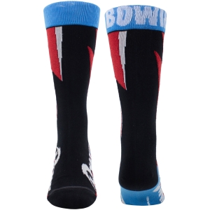 David Bowie - Red Flash Uni Bl Socks i gruppen MERCHANDISE / Strumpor /  /  hos Bengans Skivbutik AB (5667709)