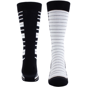 Perri's - Piano Uni Bl Socks i gruppen MERCHANDISE / Strumpor / / hos Bengans Skivbutik AB (5667765)