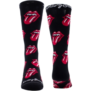 Rolling Stones - Allover Tongues Uni Bl Socks i gruppen MERCHANDISE / Strumpor /  /  hos Bengans Skivbutik AB (5667775)