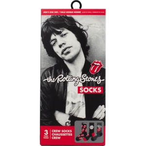 Rolling Stones - Logos Gift Box Uni 3-Pack Socks i gruppen MERCHANDISE / Strumpor /  /  hos Bengans Skivbutik AB (5667776)
