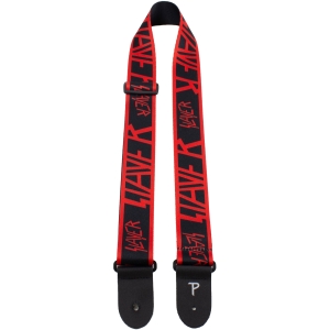 Slayer - Logo Guitar Strap i gruppen MERCHANDISE / Merch / Kommande / Hårdrock hos Bengans Skivbutik AB (5667780)