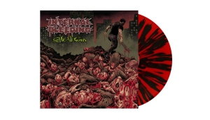 Internal Bleeding - Settle All Scores (Red/Black Splatt i gruppen VINYL / Kommande / Hårdrock hos Bengans Skivbutik AB (5667925)
