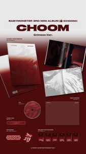 Babymonster - Choom (Photobook - Crimson Version) i gruppen CD / Kommande / K-Pop hos Bengans Skivbutik AB (5668258)