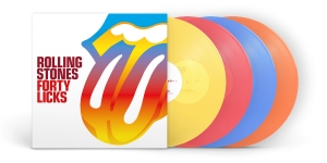 The Rolling Stones - Forty Licks (Coloured Vinyl, 4LP) i gruppen VINYL / Kommande / Pop-Rock hos Bengans Skivbutik AB (5668290)