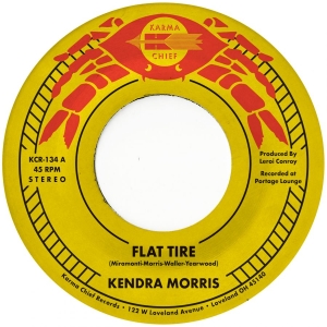 Kendra Morris - Flat Tire (Ltd-  Blood Orange Vinyl i gruppen VINYL / Kommande / Reggae hos Bengans Skivbutik AB (5668295)