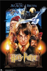 Movie Poster - Harry Potter And The Sorcerer's Stone 91,5 x 61 cm i gruppen MERCHANDISE / Poster / Film-Musikal hos Bengans Skivbutik AB (5668406)