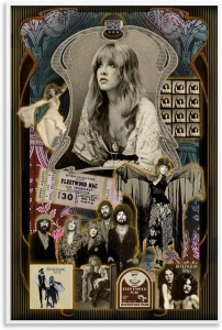 Fleetwood Mac - Stevie Nicks Montage (91,5 X 61 Cm) i gruppen MERCHANDISE / Poster /  /  hos Bengans Skivbutik AB (5668449)