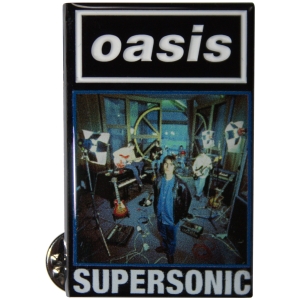 Oasis - Supersonic Single Pin Badge i gruppen MERCHANDISE / Pin-Button Badge /  /  hos Bengans Skivbutik AB (5668614)