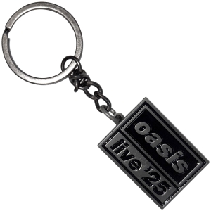 Oasis - Live 25 Logo Keychain i gruppen MERCHANDISE / Nyckelring /  /  hos Bengans Skivbutik AB (5668622)