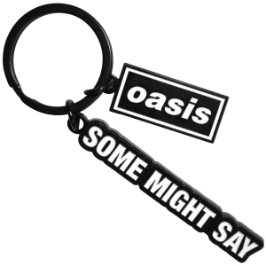 Oasis - Some Might Say Decca Logo Charm Keychain i gruppen MERCHANDISE / Nyckelring /  /  hos Bengans Skivbutik AB (5668627)