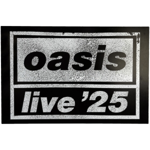 Oasis - Live '25 Logo Magnet i gruppen MERCHANDISE / Magnet /  /  hos Bengans Skivbutik AB (5668634)