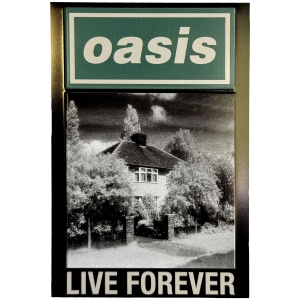 Oasis - Live Forever Single Magnet i gruppen MERCHANDISE / Magnet /  /  hos Bengans Skivbutik AB (5668636)