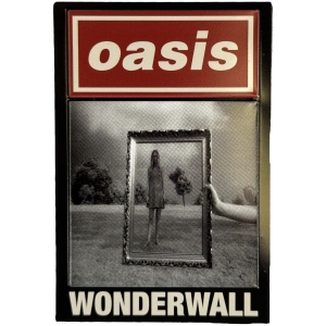 Oasis - Wonderwall Single Magnet i gruppen MERCHANDISE / Magnet /  /  hos Bengans Skivbutik AB (5668639)
