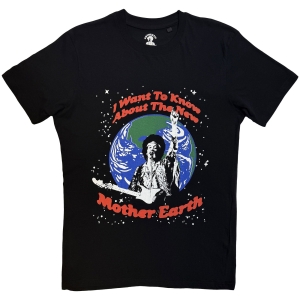 Jimi Hendrix - Earth Day Uni Bl T-Shirt i gruppen MERCHANDISE / T-shirt / Nyheter / Pop-Rock hos Bengans Skivbutik AB (5668649r)