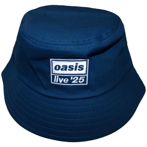 Oasis - Live 25 Logo Navy Bucket Hat i gruppen MERCHANDISE / Merch / Nyheter / Pop-Rock hos Bengans Skivbutik AB (5668810)