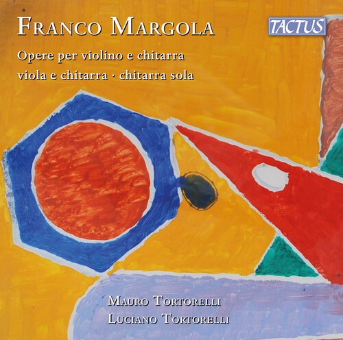 Franco Margola - Works For Violin And Guitar, Viola i gruppen CD / Klassiskt hos Bengans Skivbutik AB (5668890)