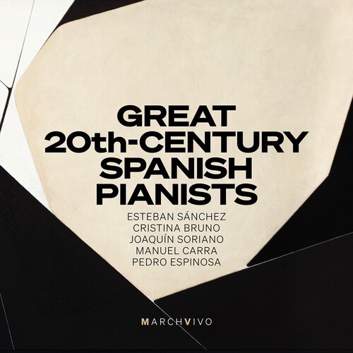 Esteban Sanchez Cristina Bruno Jo - Great 20Th-Century Spanish Pianists i gruppen CD / Toppsäljare hos Bengans Skivbutik AB (5668904)