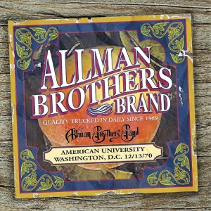 Allman Brothers Band The - American University 12-13-70 i gruppen CD / Kommande / Pop-Rock hos Bengans Skivbutik AB (5669052)