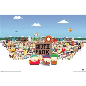 Movie Poster  - South Park (Characters)  Poster 91,5 X 61 Cm i gruppen MERCHANDISE / Poster / Film-Musikal hos Bengans Skivbutik AB (5669223)