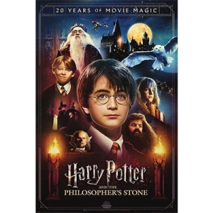 Movie Poster  - Harry Potter (20 Years Of Movie Magic) 91,5 X 61 Cm i gruppen MERCHANDISE / Poster / Film-Musikal hos Bengans Skivbutik AB (5669243)
