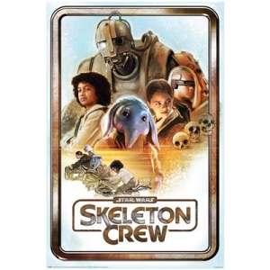 Movie Poster  - Star Wars: Skeleton Crew (Close Crew Mates)  Poster 91,5 X 61 Cm i gruppen MERCHANDISE / Poster / Film-Musikal hos Bengans Skivbutik AB (5669247)