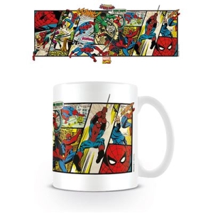 Marvel - Marvel Comics (Spider-Man Panels) Mug i gruppen MERCHANDISE / Mugg / Film-Musikal hos Bengans Skivbutik AB (5669261)