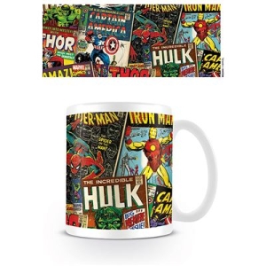 Marvel - Marvel Retro (Covers) Mug i gruppen MERCHANDISE / Mugg / Film-Musikal hos Bengans Skivbutik AB (5669262)