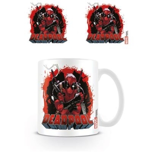 Deadpool - Deadpool (Smoking Gun) Mug i gruppen MERCHANDISE / Mugg / Film-Musikal hos Bengans Skivbutik AB (5669277)