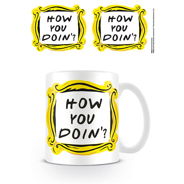 Friends - How You Doin' Mug i gruppen MERCH / Hem & inredning / Muggar hos Bengans Skivbutik AB (5669290)