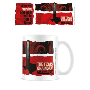 Texas Chainsaw Massacre - Texas Chainsaw Massacre (Newsprint) Mug i gruppen MERCHANDISE / Mugg / Film-Musikal hos Bengans Skivbutik AB (5669295)