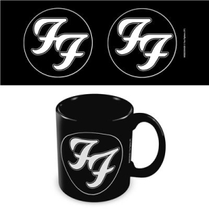 Foo Fighters - Foo Fighters (Ff Logo) Black Pod Mug i gruppen MERCHANDISE / Mugg / Pop-Rock hos Bengans Skivbutik AB (5669311)