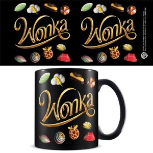 Willy Wonka - Wonka (Weird And Wonderful Tastes) 11Oz/315Ml Black Mug i gruppen MERCHANDISE / Mugg / Film-Musikal hos Bengans Skivbutik AB (5669320)