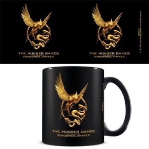 The Hunger Games - The Hunger Games: The Ballad Of Songbirds And Snakes Black Pod Mug i gruppen MERCHANDISE / Mugg / Film-Musikal hos Bengans Skivbutik AB (5669328)
